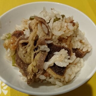 がっつり！肉飯！